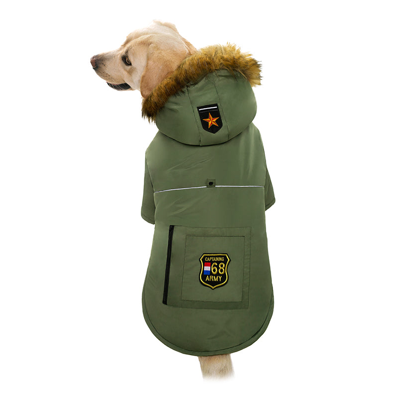 Military dog jacket