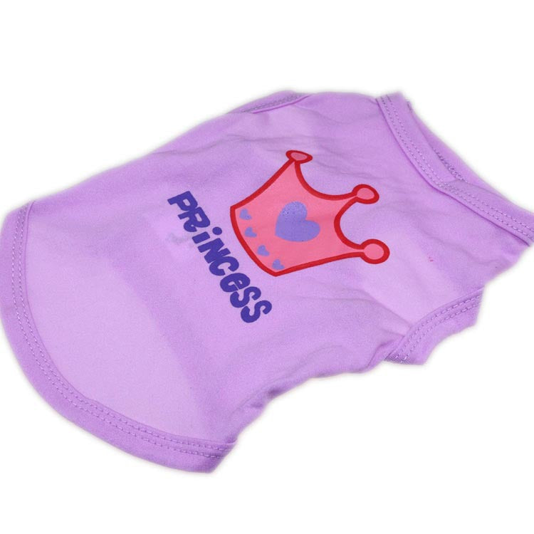 Princess pet vest