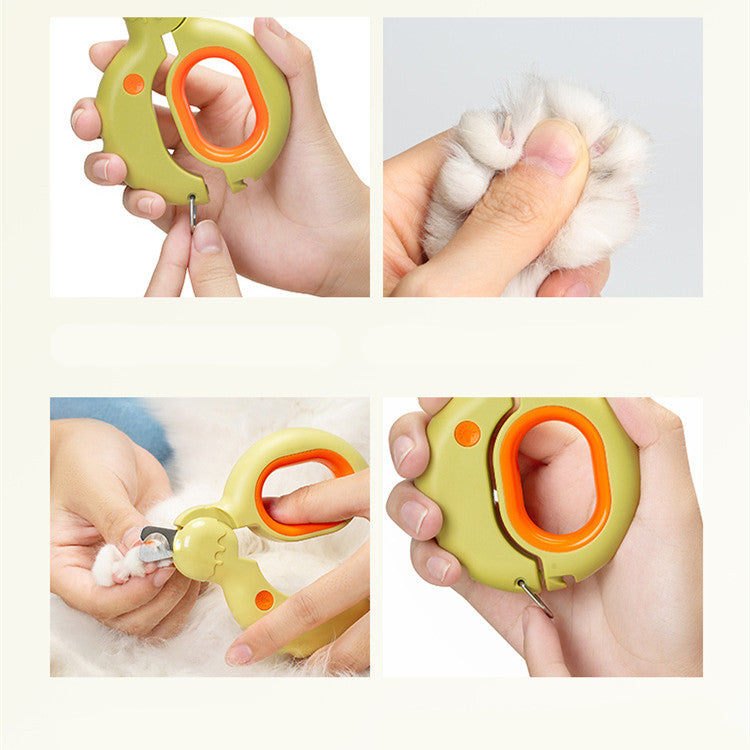 Creamy Donut Nail Clipper For Cats And Dogs