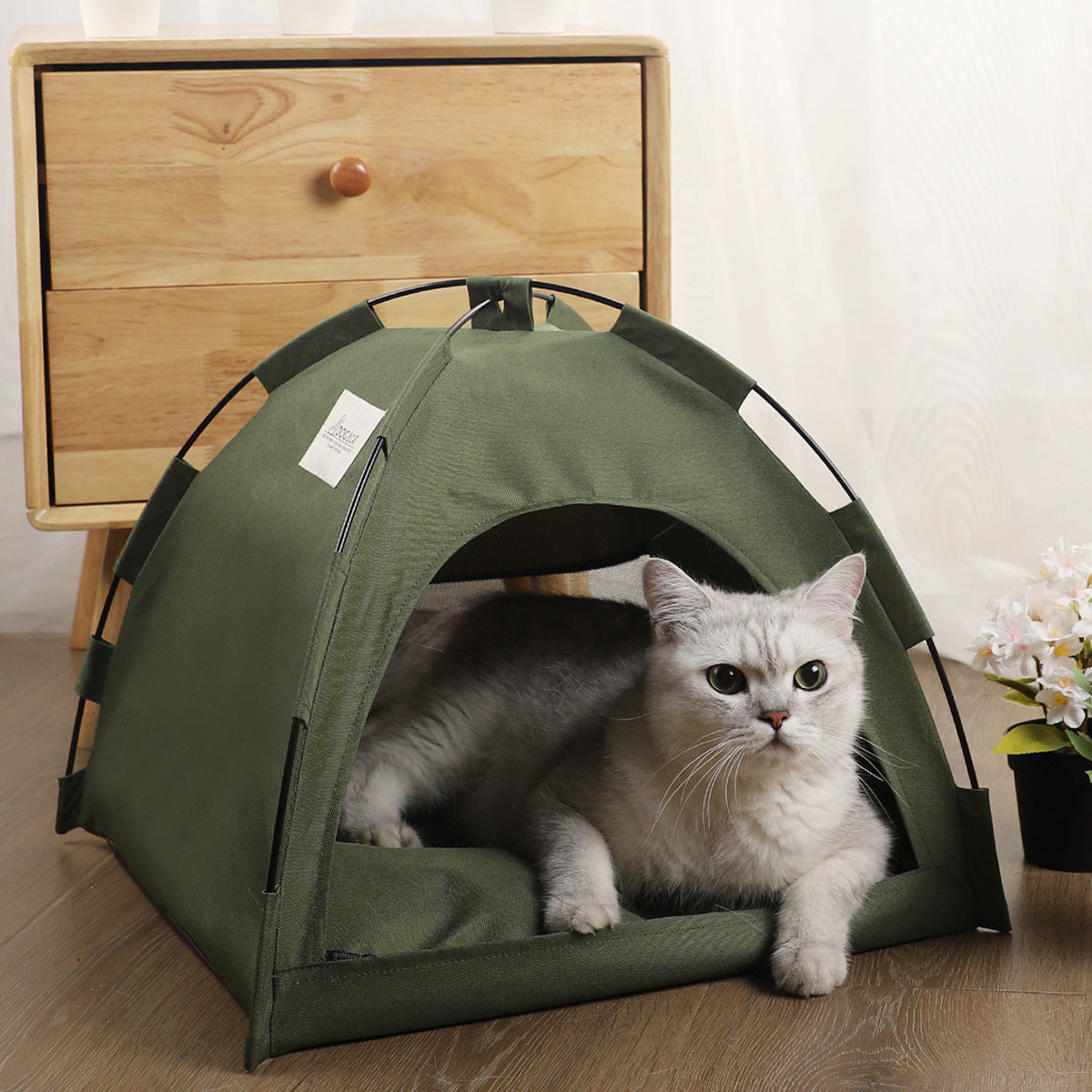 Pet cooling tent