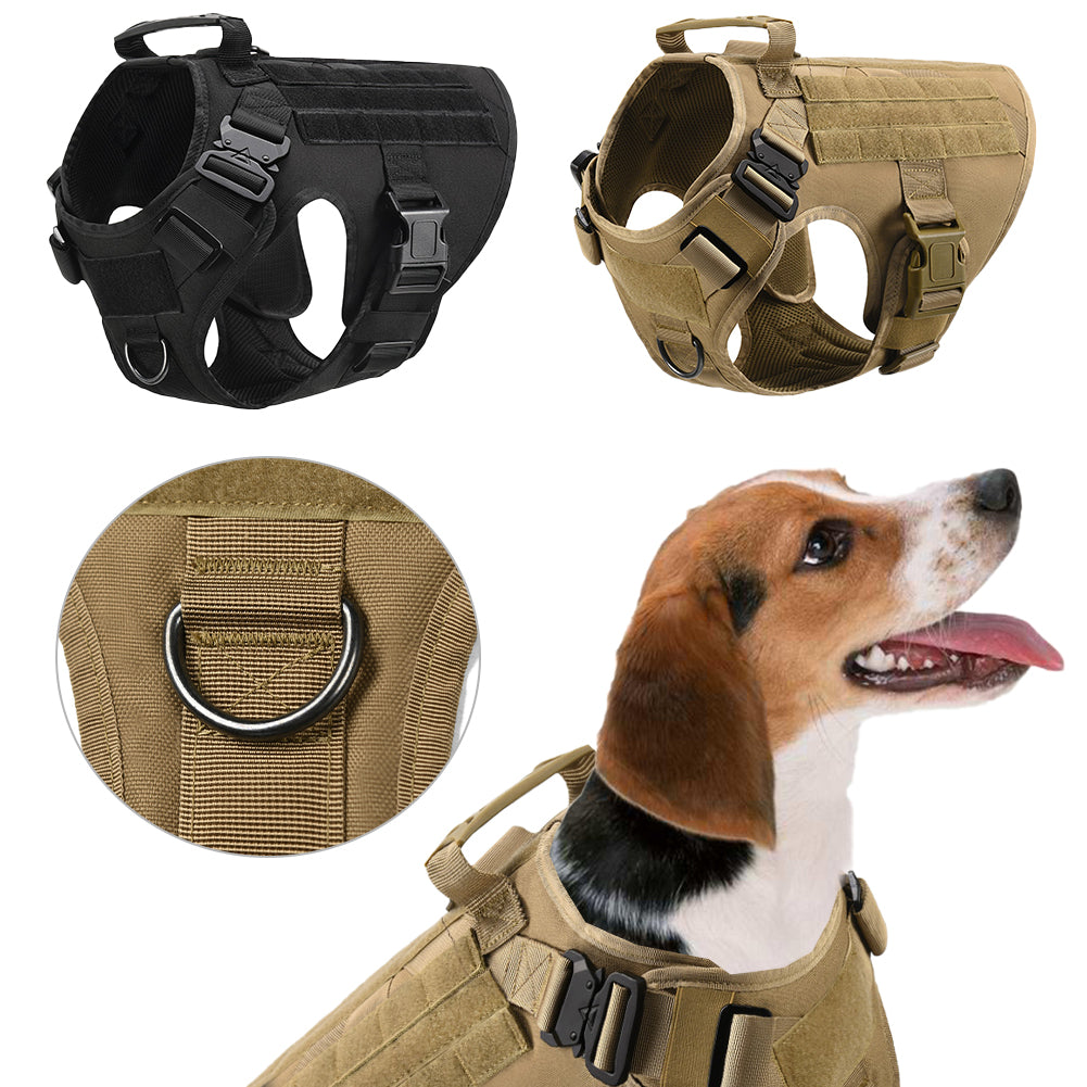 Military tactical dog vest