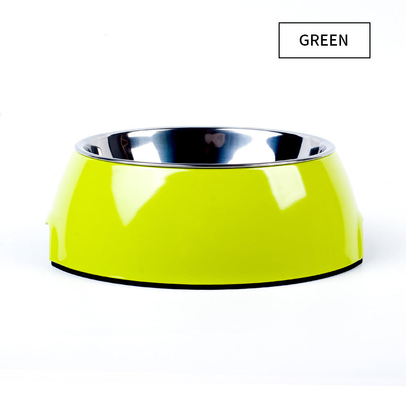 Stainless food bowl