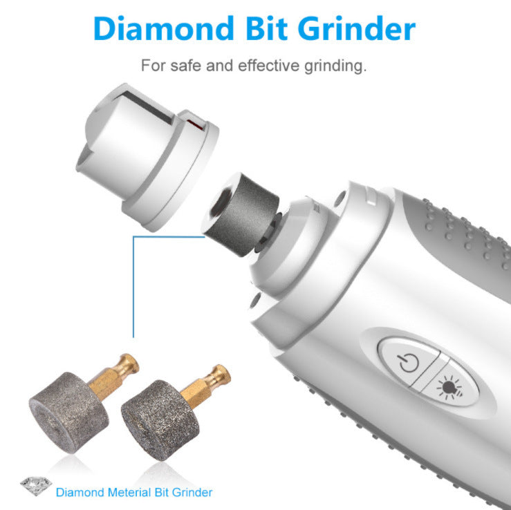 Electric nail grinder for pets