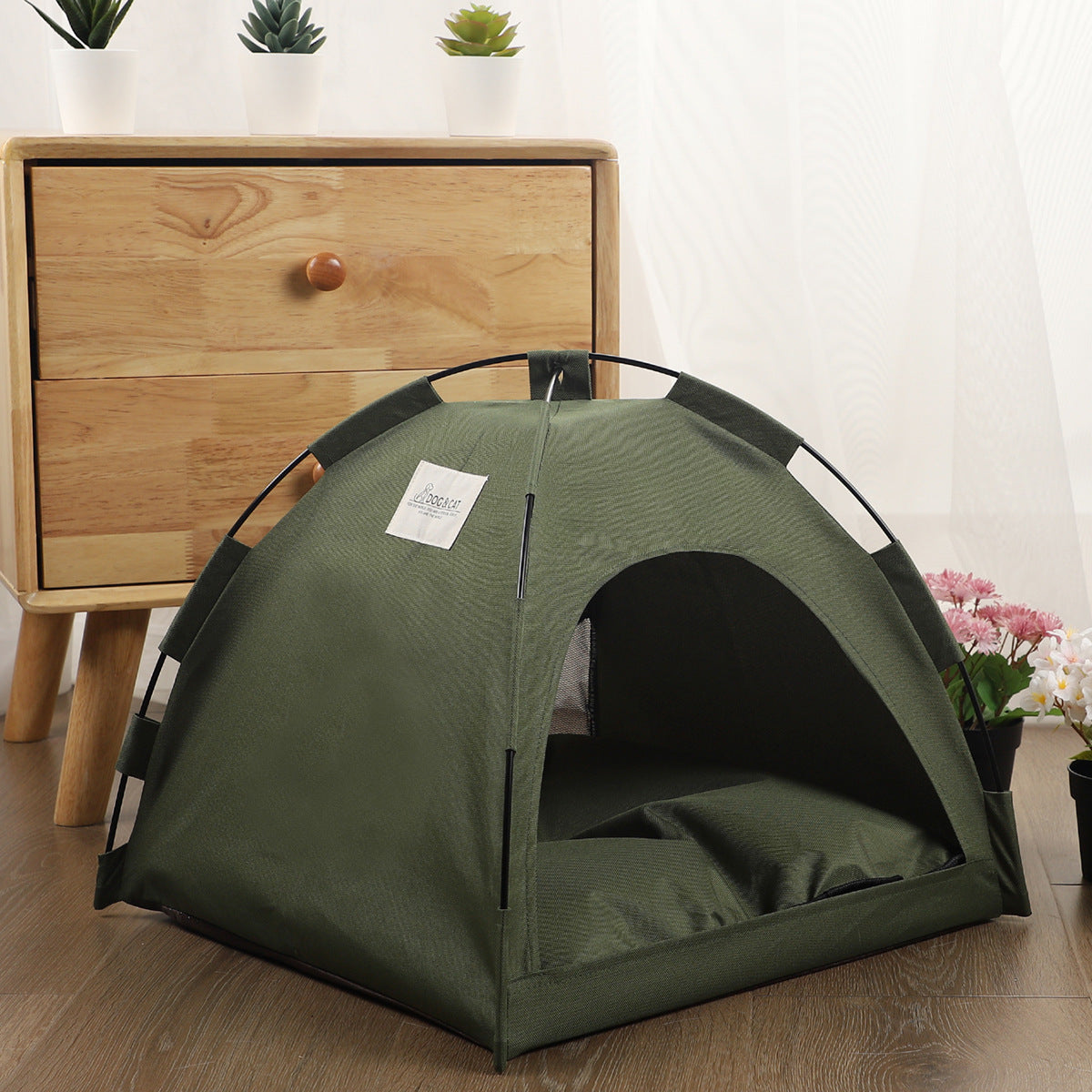 Pet cooling tent